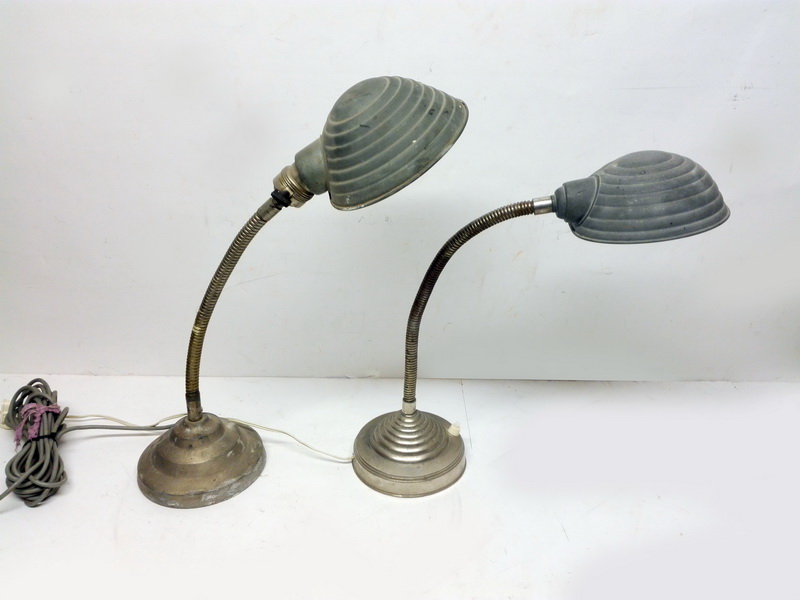 lampara sobremesa oficina flexo 50s metal mate rosca e27 47x16-17x35 1u